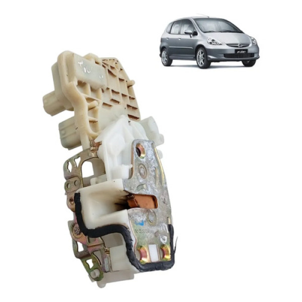 Fechadura Eletrica Traseira Esquerda Honda Fit 2003 2008