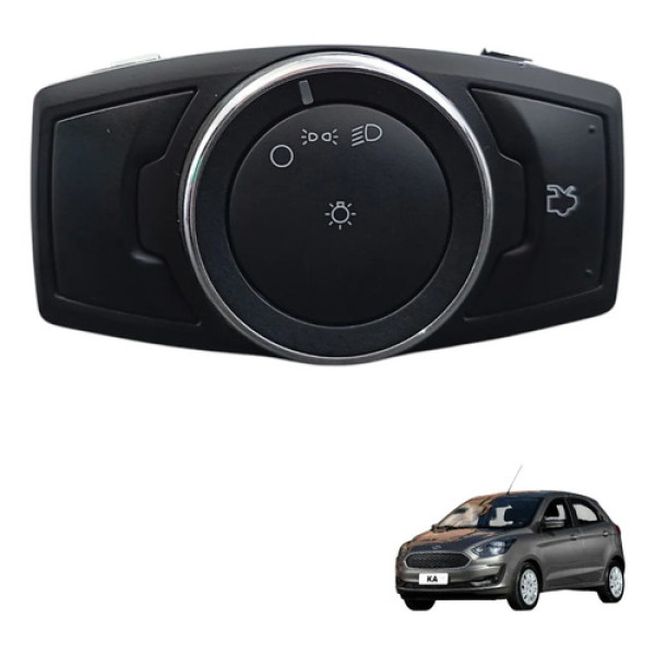 Botão Luz Farol / Abertura Porta Malas Ford Ka 2015 A 2019