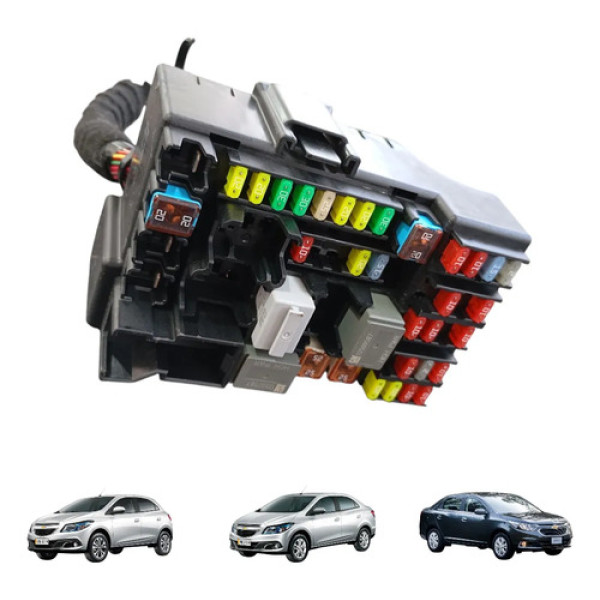 Caixa Fusível Chevrolet Cobalt Onix Prisma 2013 A 2020
