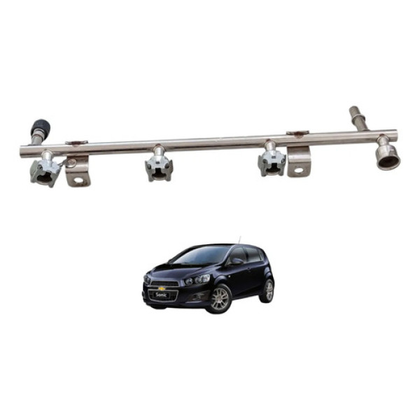 Flauta Injeção Bico Injetor Gm Sonic 2012 A 2014 55573667