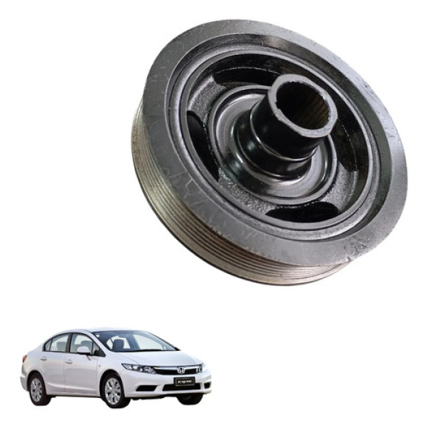 Polia Virabrequim Honda Civic 2012 A 2015 Original