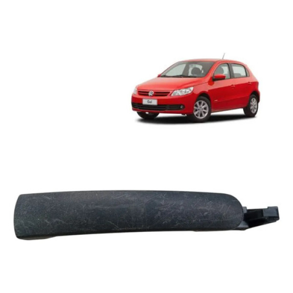 Puxador Maçaneta Externa Vw Gol G5 2008 - 2012 Original Preto Dianteira