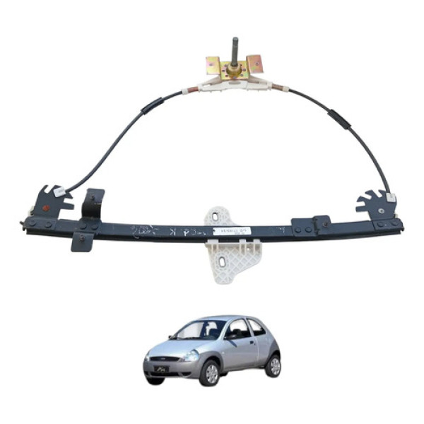 Máquina Vidro Manual Direita Ford Ka 1997 A 2007 Original