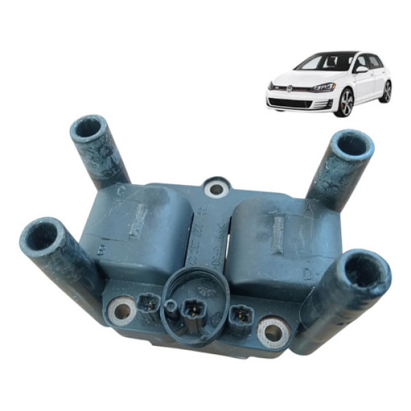 Bobina Ignição Vw Golf 1.6 2.0 De 2000 Acima