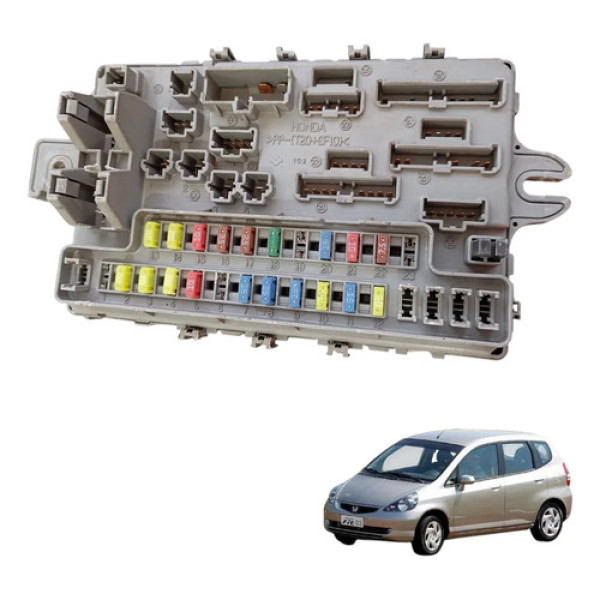 Caixa De Fusíveis Honda Fit 2004 A 2008 Original