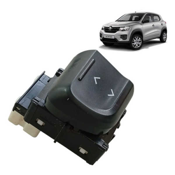 Botão Vidro Elétrico Painel Renault Kwid Dianteiro Esquerdo