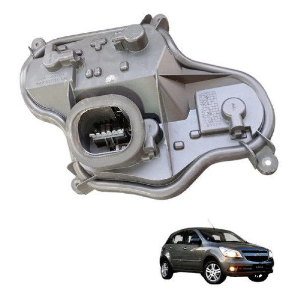 Cicurto Soquete Lanterna Tras Esq Chevrolet Agile 2009 A 14  Esquerdo/motorista Transparente