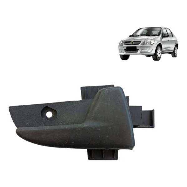 Maçaneta Interna Direita Gm Prisma Celta 2006/2012 93373218 Preto Dianteira/traseira