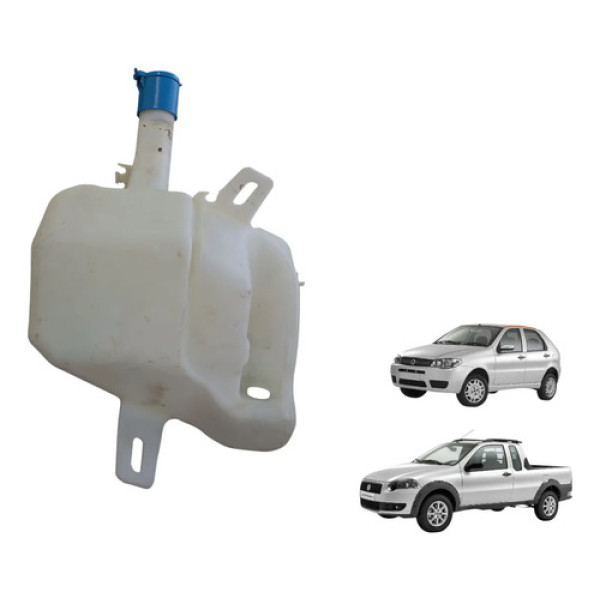 Reservatório Água  Parabrisa Fiat Palio Strada 2003 A 2015  Branco