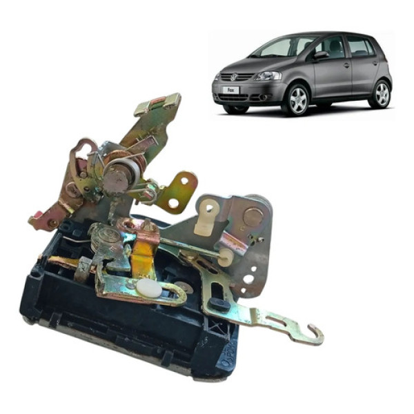 Fechadura Porta Traseira Esquerda Vw Fox 2003 2004 A 2009