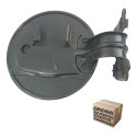Portinhola Tanque Combustível S10 Rodeio 2001/11 Original Cinza-escuro 2001