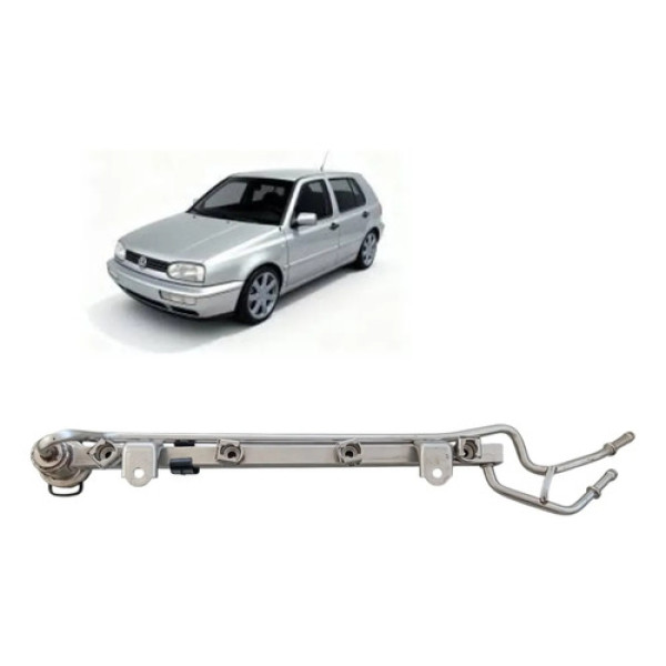 Flauta Do Bico Injetor Volkswagen Golf 1998 2005