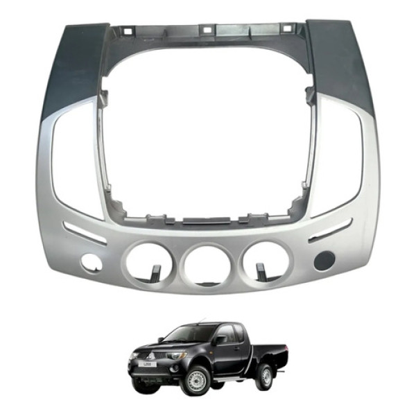 Moldura Comando Ar Mitsubishi L200 2008/10 Mn179800zz Orig