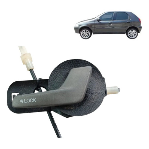 Maçaneta Com Cabo Fiat Palio 2005/2012 Dianteira Direita