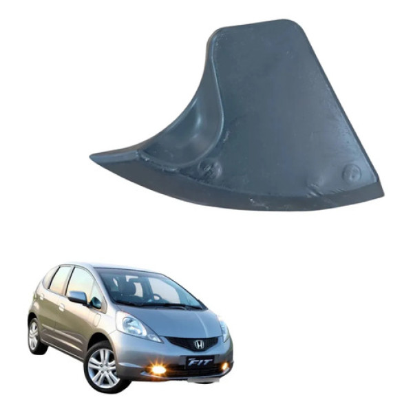 Moldura Interna Retrovisor Esquerdo Honda Fit 2009 A 2014 Preto