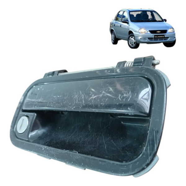 Maçaneta Externa D/d Chevrolet Corsa 1993/2005 Preto  Preto Dianteira