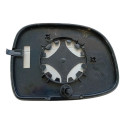 Lente Esquerda Com Base Retrovisor S10 1995 A 2011 Original