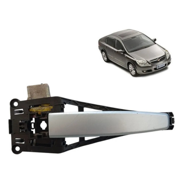 Maçaneta Externa Traseiro Direito Gm Vectra 2006 A 2011 Cinza Dianteira