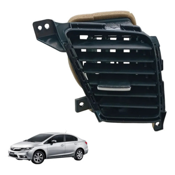 Difusor Ar Direito Painel Instrumentos Honda Civic 2012/2016
