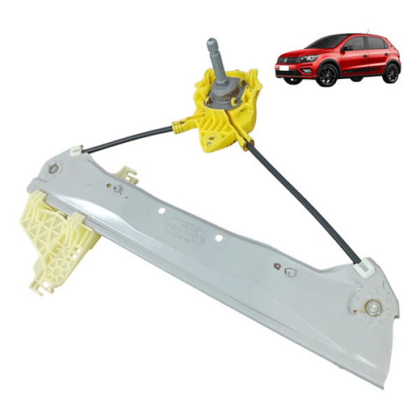 Maquina De Vidro Traseira Manual Volkswagen Gol E Voyage G5