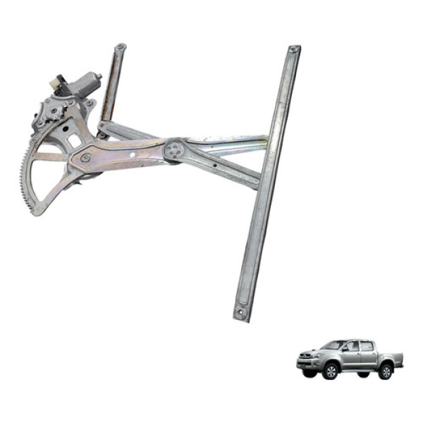 Máquina Vidro Dianteira Esquerda Toyota Hilux 2005 A 2015