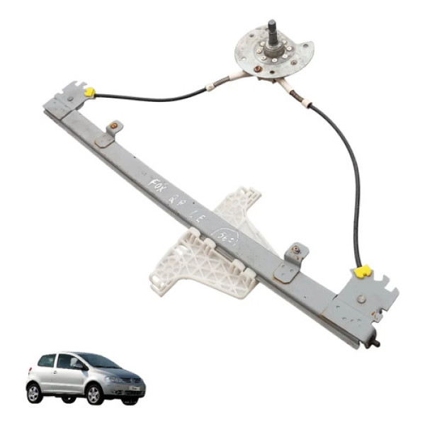 Máquina Vidro Diant Esquerda Volkswagen Fox 2p 2003 A 2012