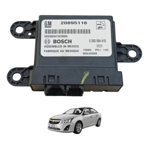 Módulo Sensor Estacionamento Gm Cruze 2012 A 2016 20895116 Preto