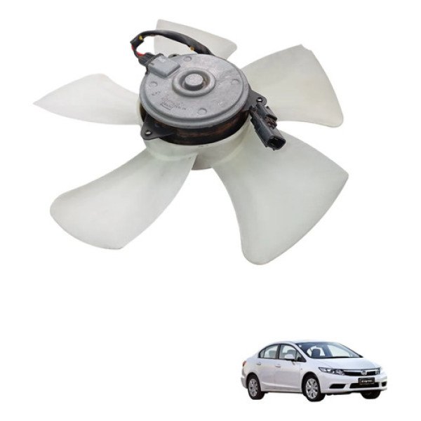 Ventoinha Radiador Honda Civic 2012 A 2016 Original