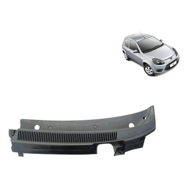 Grade Churrasqueira Lado Esq Ford Ka 1997/2008 Lh97kbb02217 Preto
