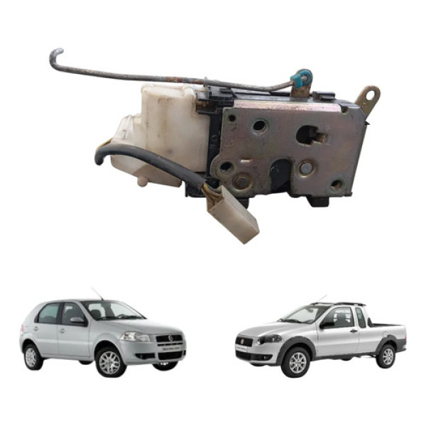 Fechadura Dianteira Direita Fiat Strada Palio 2004 A 2017