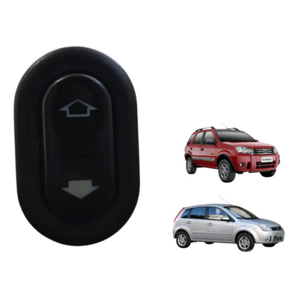 Botão Vidro Elétrico Ford Ecosport Fiesta 2003 A 2014