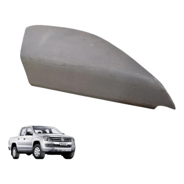Acabamento Interno Retrovisor Direito Vw Amarok 2010 A 2018 Preto