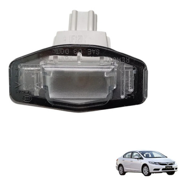 Lanterna Luz Placa Honda Civic 2012 A 2016 Original