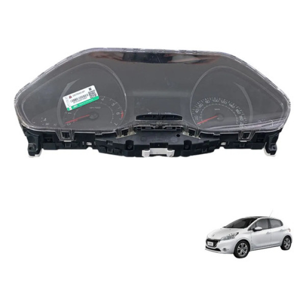 Painel Instrumentos Peugeot 208 2013 A 2019 Original Preto