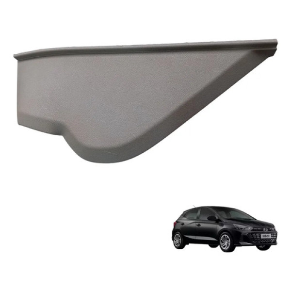 Acabamento Moldura Direita Painel Hyundai Hb20 2019 A 2024 Cinza