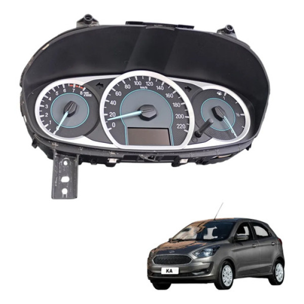Painel Instrumentos Ford Ka 2015 A 2021 Original Preto Preto