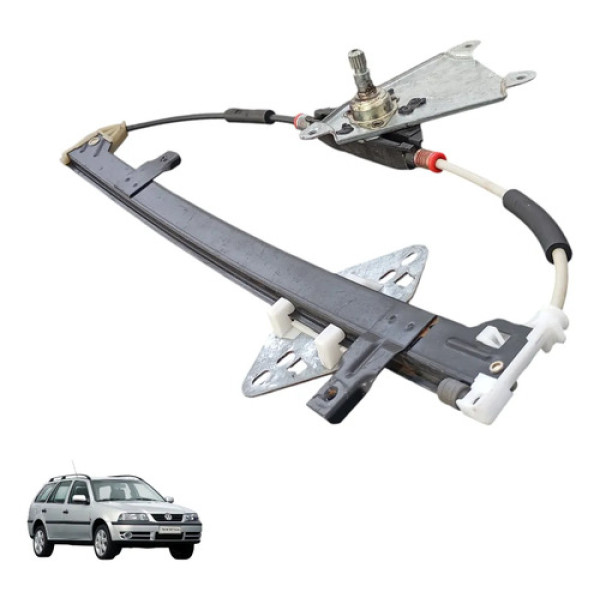 Máquina Vidro Tras Esquerda Volkswagen Parati 2000 A 2013