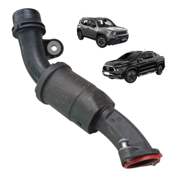 Mangueira Intercooler Renegade Toro 2.0 2016 A 2020 Q00574 Preto