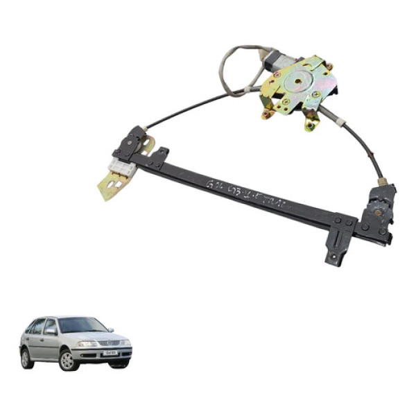 Máquina Vidro Tras Esquerda Volkswagen Gol G3 2000 A 2005