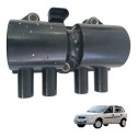 Bobina De Ignição 4 Pinos Corsa 8v 1.0 2002/03 Ds20013 Orig