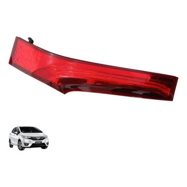 Lanterna Direita Tampa Traseira Honda Fit 2015  A 2021 Direito/passageiro Vermelho