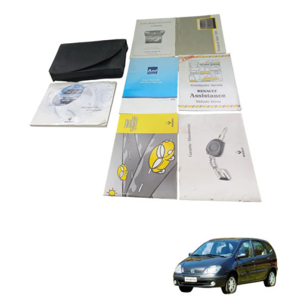 Manual Proprietário Renault Scenic 2002 A 2005 Original