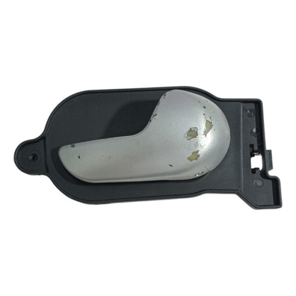 Maçaneta Interna Da Porta Ford Fiesta 2003 Até 2014  Prateado V1 Dianteira/traseira
