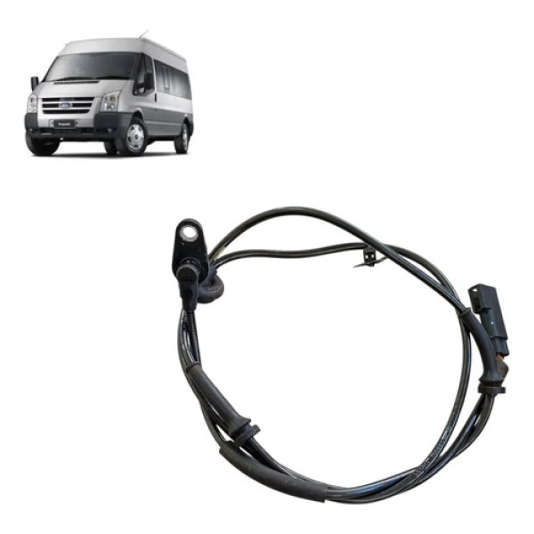 Sensor Abs Dianteiro Ford Transit 08/12 2.4 16v Lado Esquerd