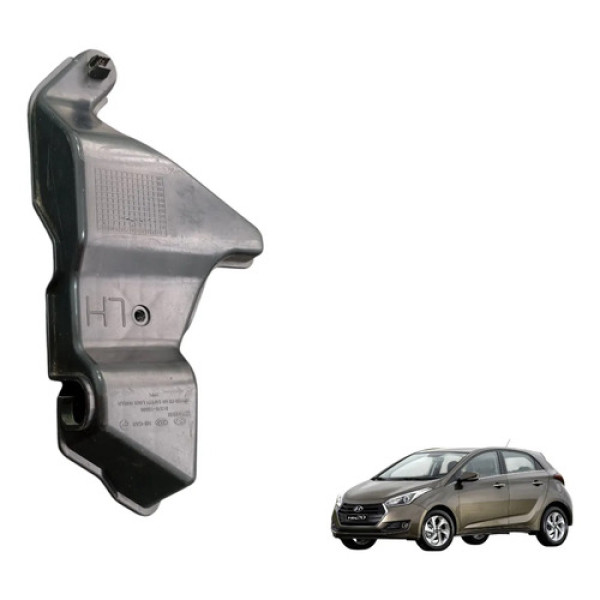 Capa Trava Dianteira Esquerda Hyundai Hb20 2013 A 2019 Preto Preto