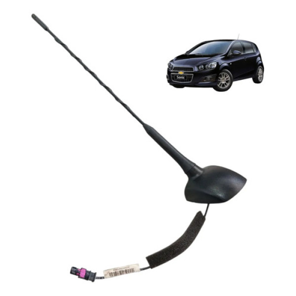 Base Antena Teto Cruze Tracker Sonic 2012 Á 2016 Gm 13326030 Preto