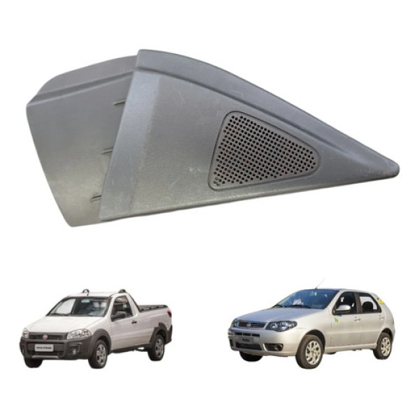Moldura Retrovisor Interno Dir Fiat Palio Strada 2015 A 2019