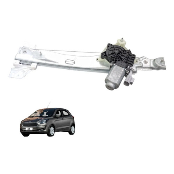 Máquina Vidro Elétrica Traseira Esquerda Ford Ka 2015 A 2020