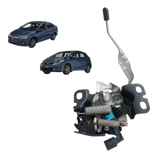 Fechadura Trava Capô Honda Fit City 2018 A 2021 Original