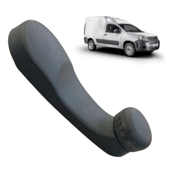 Manivela Vidro Traseiro Ld Le Fiat Argo Fiorino Mobi 17/25 Cinza-escuro